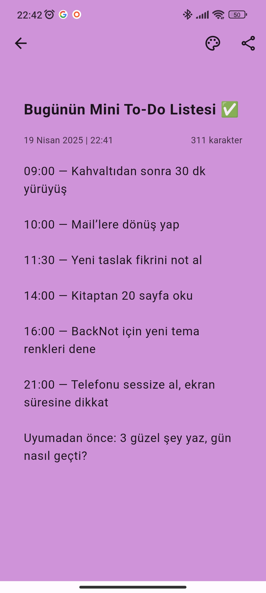 BackNot Screenshot 4