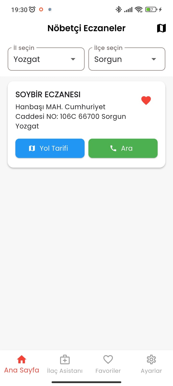 Nöbet Bul Screenshot 1